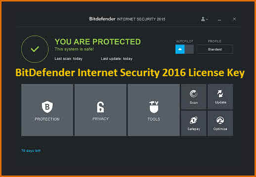 Bitdefender Internet Security Serial Key